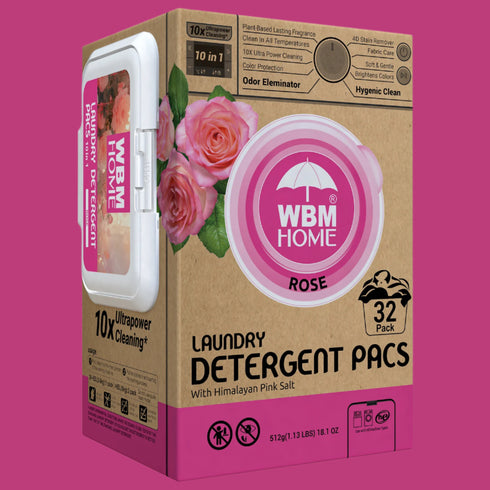 WBM HOME Laundry Pods Rose